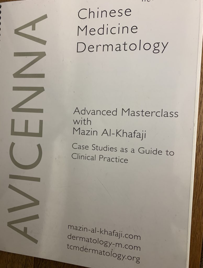 Manual for advanced training in the treatment of skin disease.